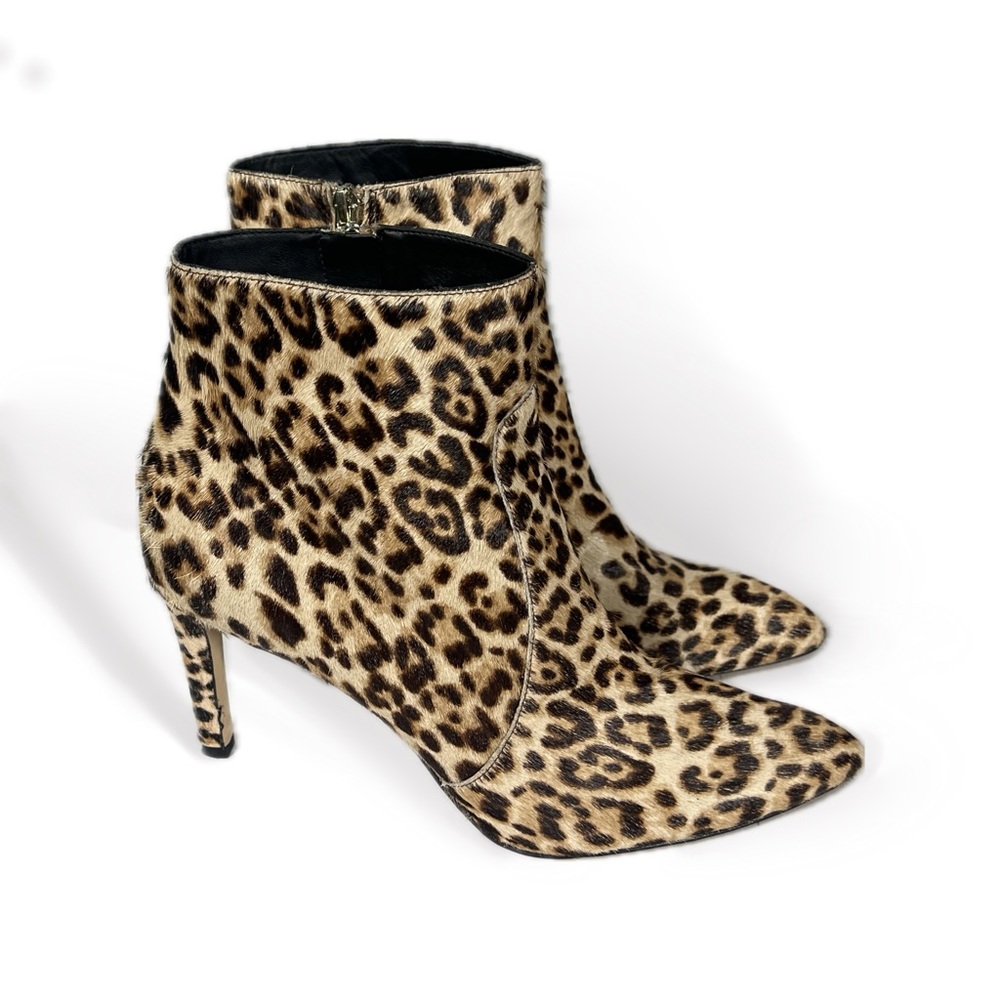 Sam Edelman cheetah print booties